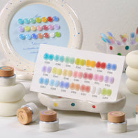 Milk Candy Series- Builder Gel -Nail Extension Gel | BIAB Gel Bundle.