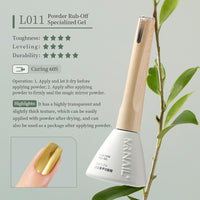 Builder&Rub powder&Fast leveling& reinforcement- Gel Nail Polish