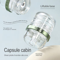 MRNAIL Stamp Capsule Nail Art Stamper，Adjustable pattern size