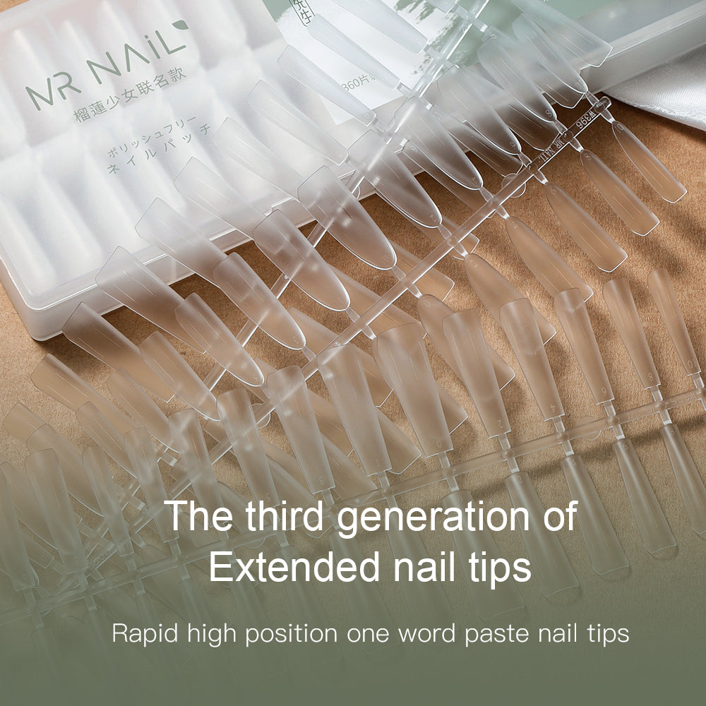 Tele Nail Tips Nail Extension Tips - the first high-position semi Cover – MRNAIL
