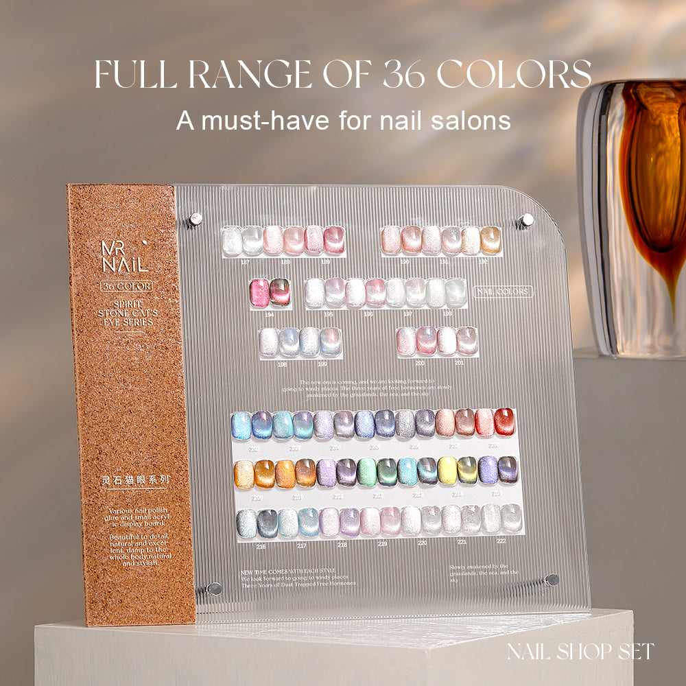 Crystal Magnetic Gel Nail Polish.