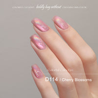 Rainbow Cat Eye-Gel Nail Polish.