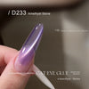 Purple crystal-Cat Eye Gel Nail Polish.