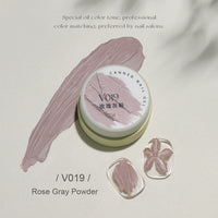 Frosted oil paing -gels.
