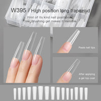 Nail Extension Tips  - the first high-position semi Cover.