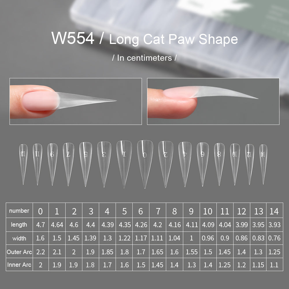 Nail forms.